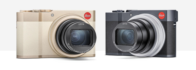two leica cameras