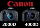Canon EOS 2000D и EOS 4000D – зеркальные камеры для начинающих